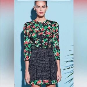 Fleur du Mal Polka Dot Love Bound Skirt (NOT Blouse) Size 4